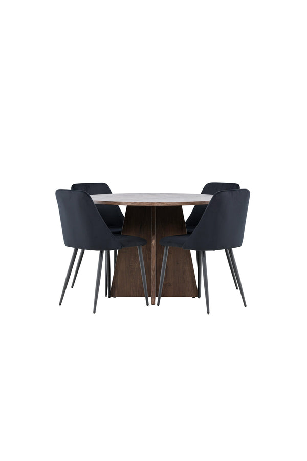 Bootcut Matbord med Night Matstol-GR Dining Set-Venture Home-peaceofhome.se