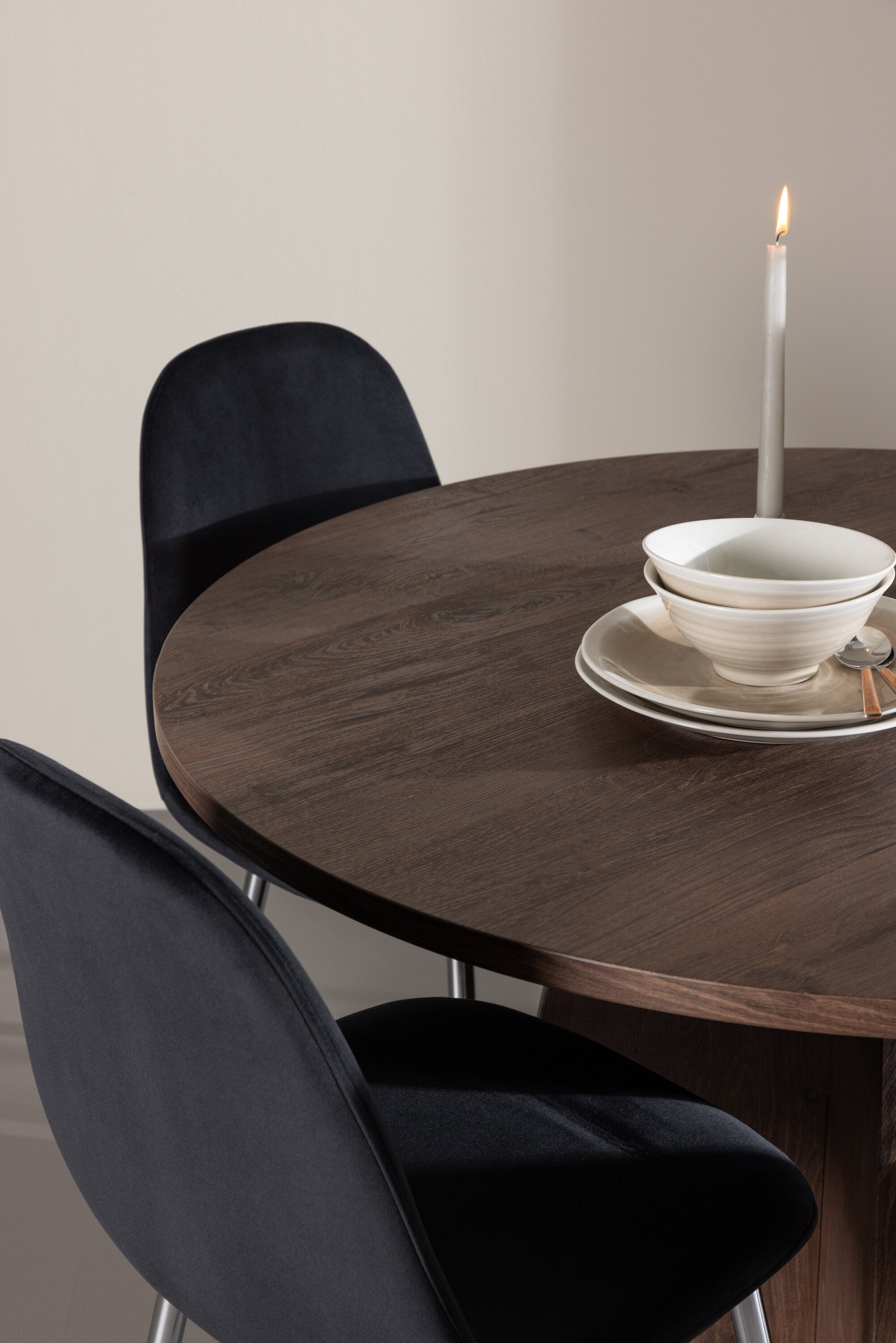 Bootcut Matbord med Polar Matstol-GR Dining Set-Venture Home-peaceofhome.se