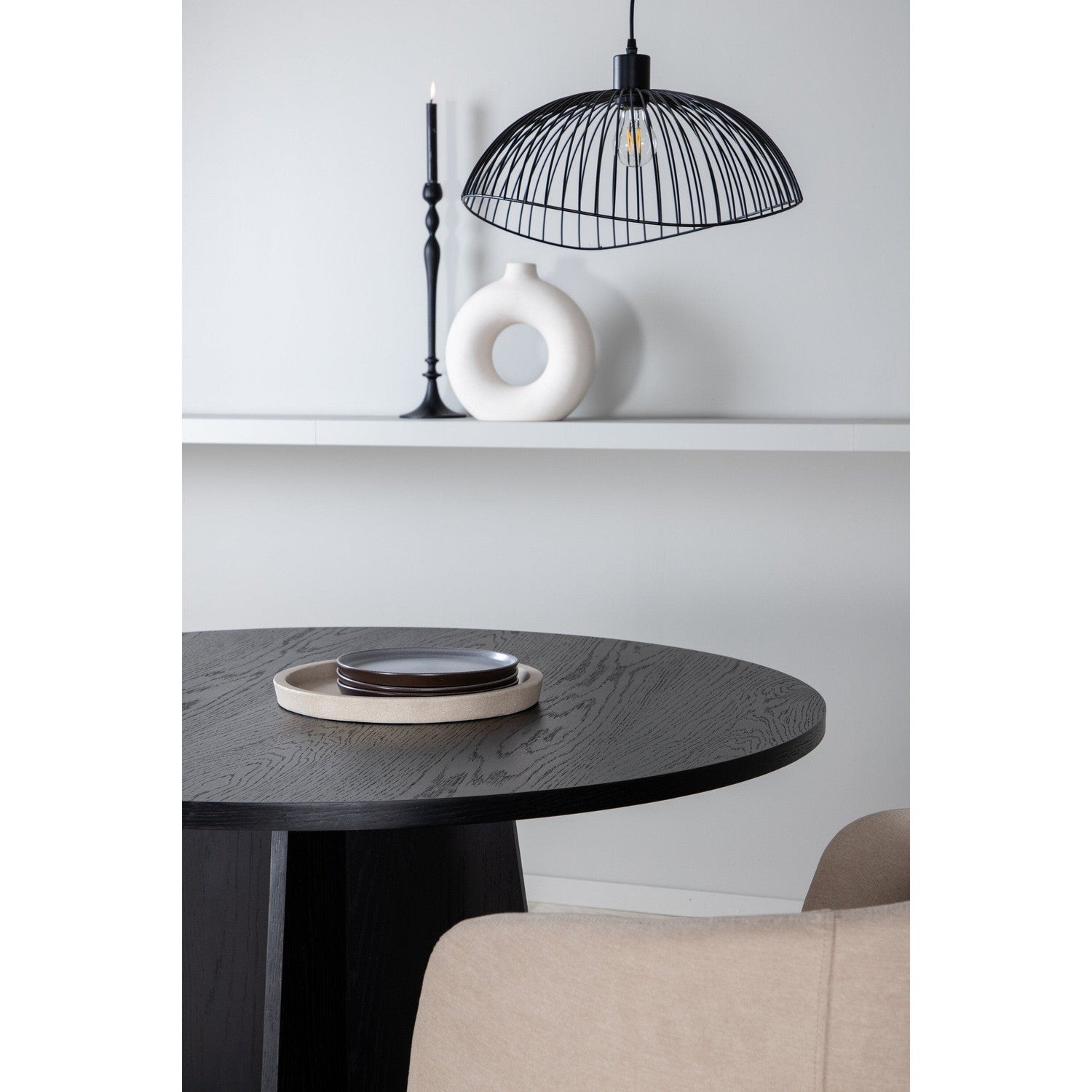 Bootcut Runt matbord-Dining Table-Venture Home-peaceofhome.se