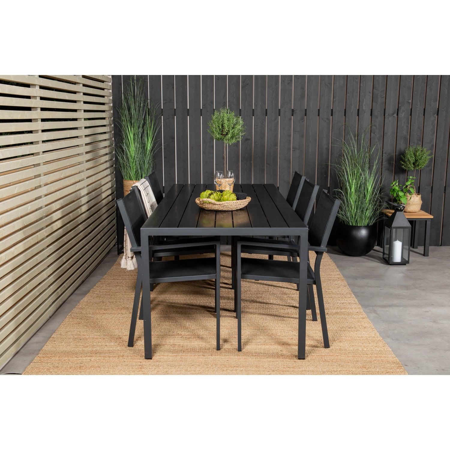 Break Rektangulär Matgrupp-Table Set-Venture Home-peaceofhome.se