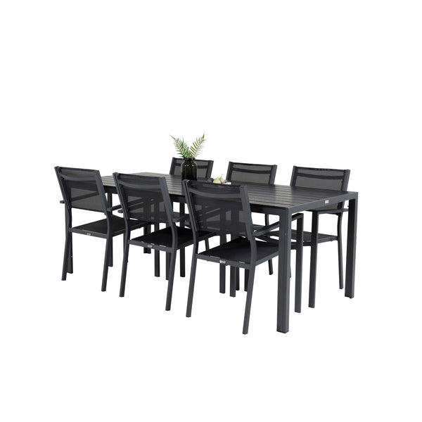 Break Rektangulär Matgrupp-Table Set-Venture Home-peaceofhome.se
