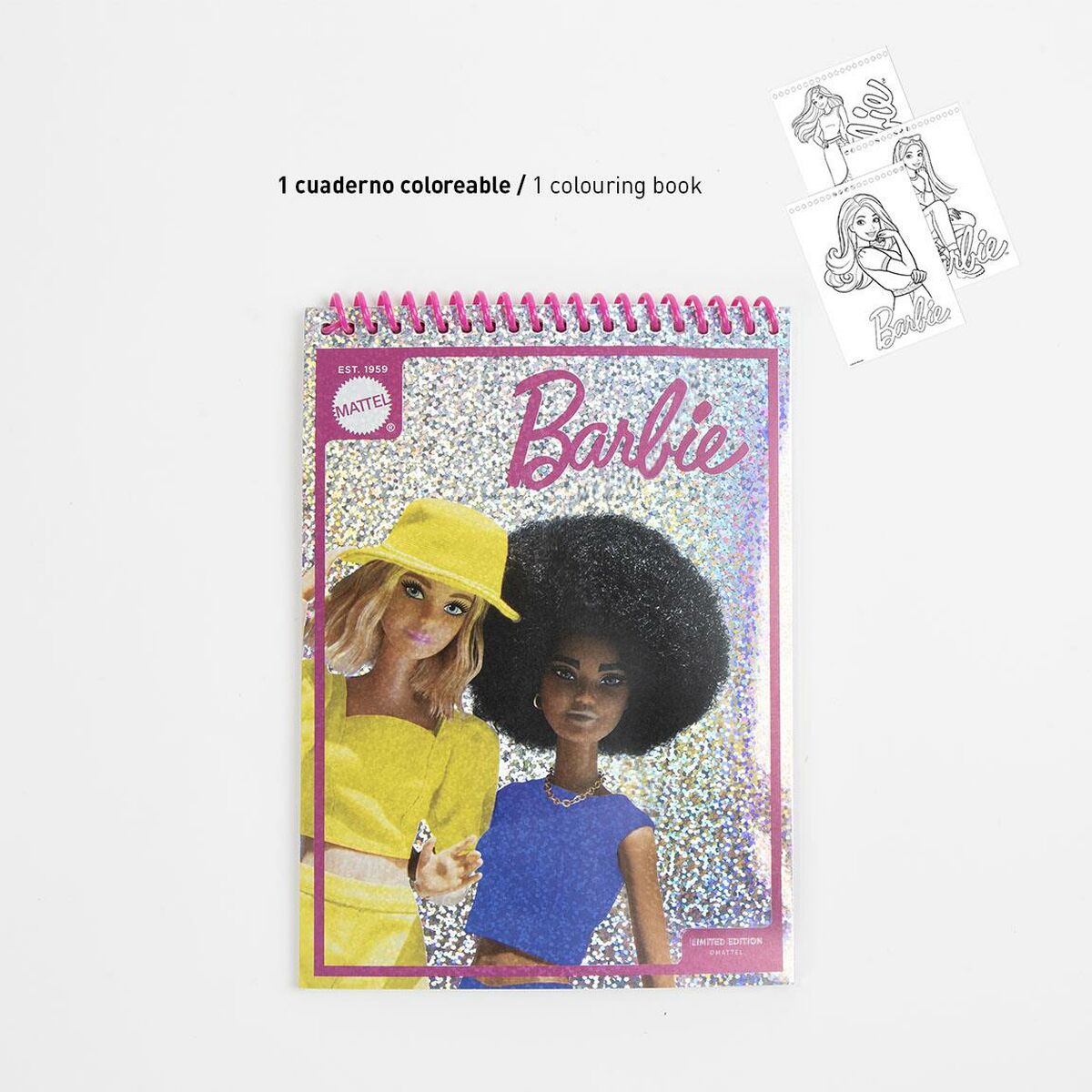 Brevpapper Set Barbie Rosa-Kontor och Kontorsmaterial, Skol- och utbildningsmaterial-Barbie-peaceofhome.se