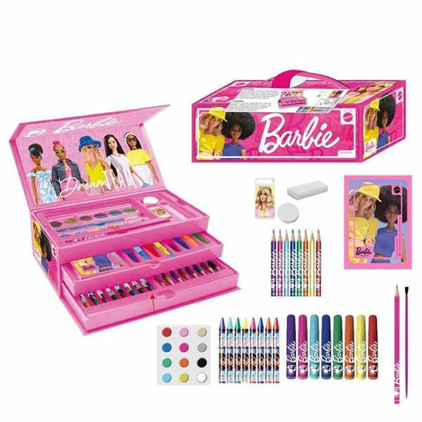 Brevpapper Set Barbie Rosa-Kontor och Kontorsmaterial, Skol- och utbildningsmaterial-Barbie-peaceofhome.se