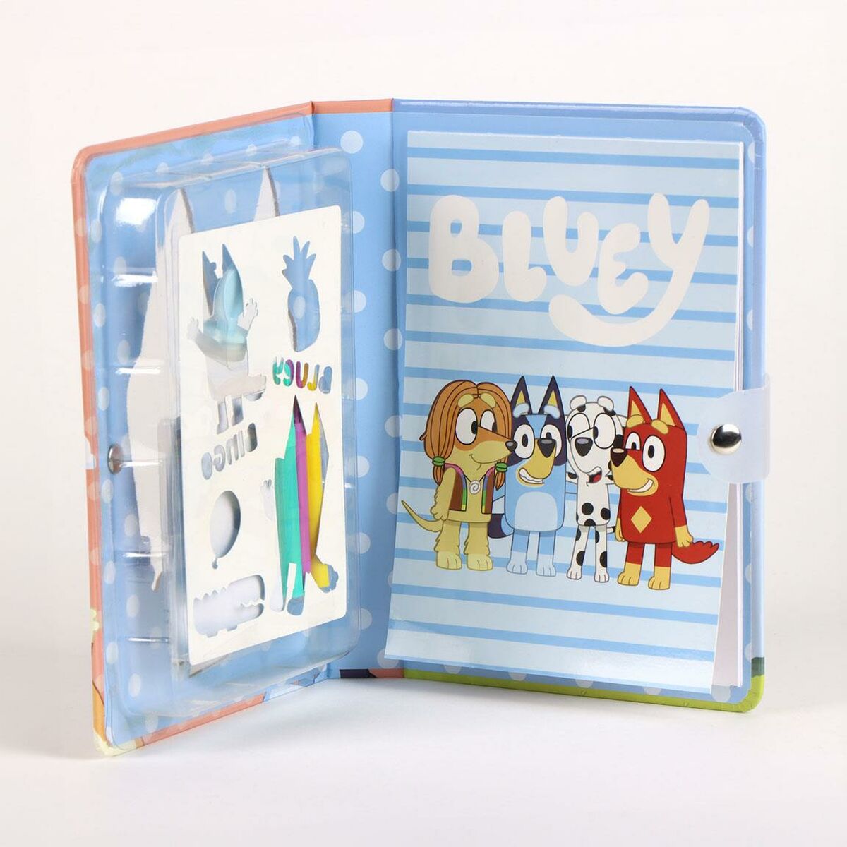 Brevpapper Set Bluey 8 Delar-Kontor och Kontorsmaterial, Skol- och utbildningsmaterial-Bluey-peaceofhome.se