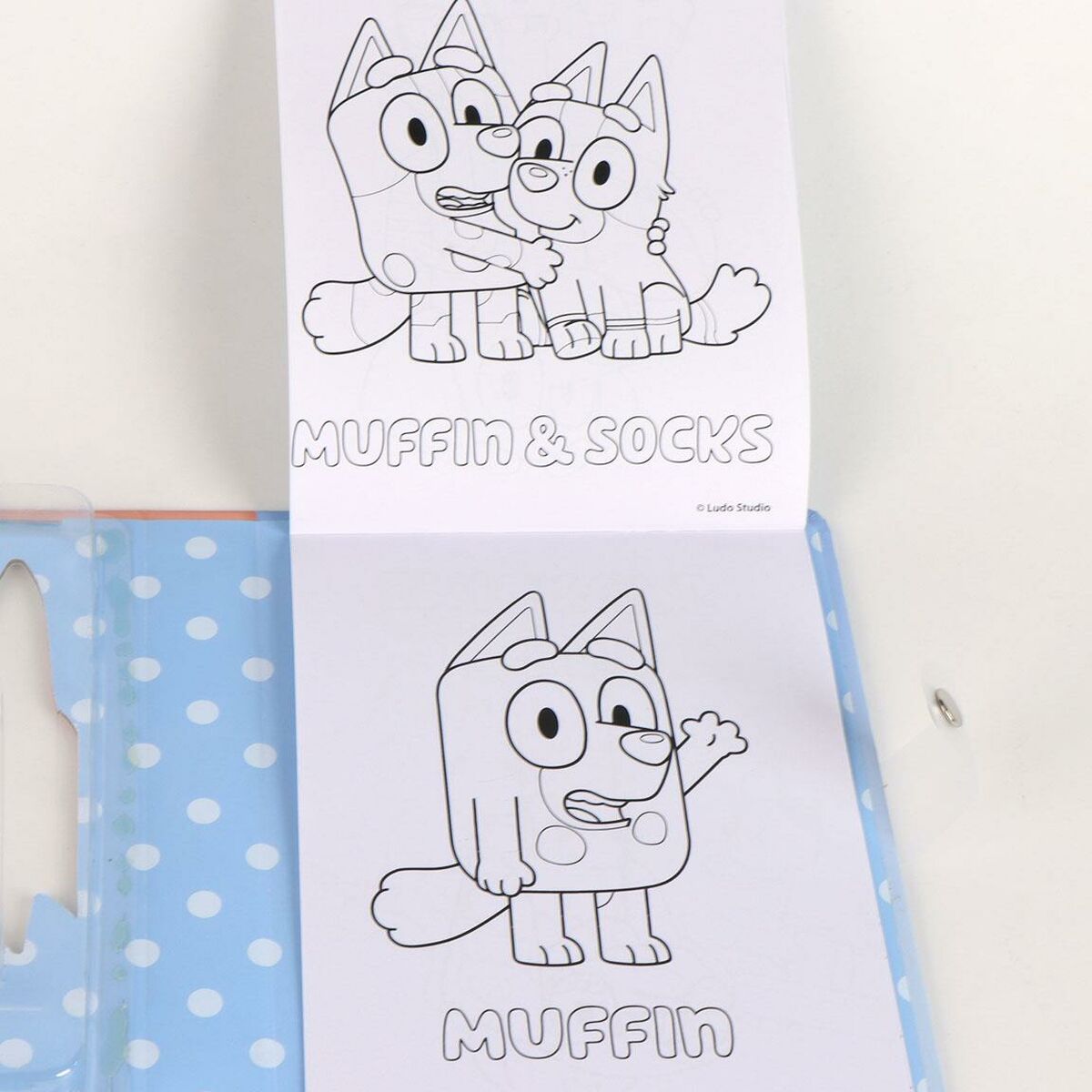 Brevpapper Set Bluey 8 Delar-Kontor och Kontorsmaterial, Skol- och utbildningsmaterial-Bluey-peaceofhome.se