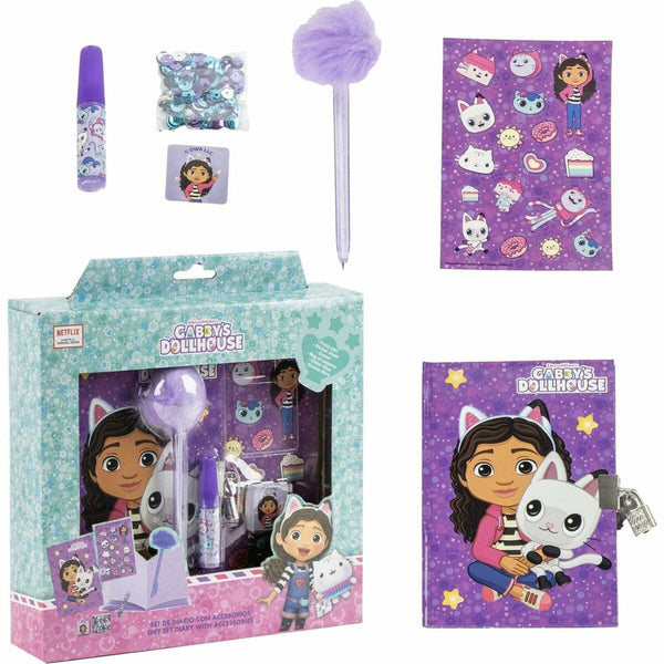 Brevpapper Set Gabby's Dollhouse Multicolour-Kontor och Kontorsmaterial, Skol- och utbildningsmaterial-Gabby's Dollhouse-peaceofhome.se