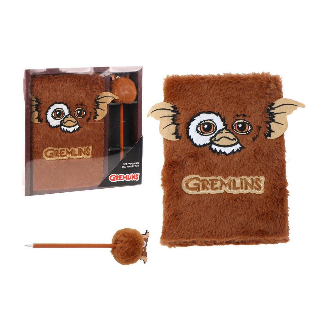 Brevpapper Set Gremlins Purpur-Kontor och Kontorsmaterial, Skol- och utbildningsmaterial-Gremlins-peaceofhome.se