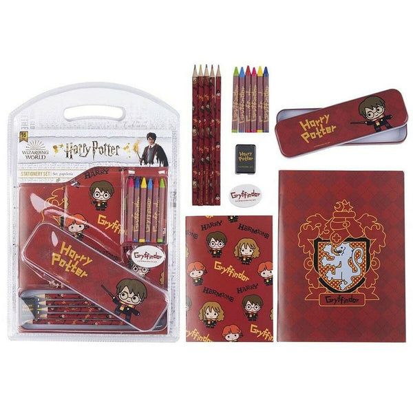 Brevpapper Set Harry Potter 16 Delar Röd-Kontor och Kontorsmaterial, Skol- och utbildningsmaterial-Harry Potter-peaceofhome.se
