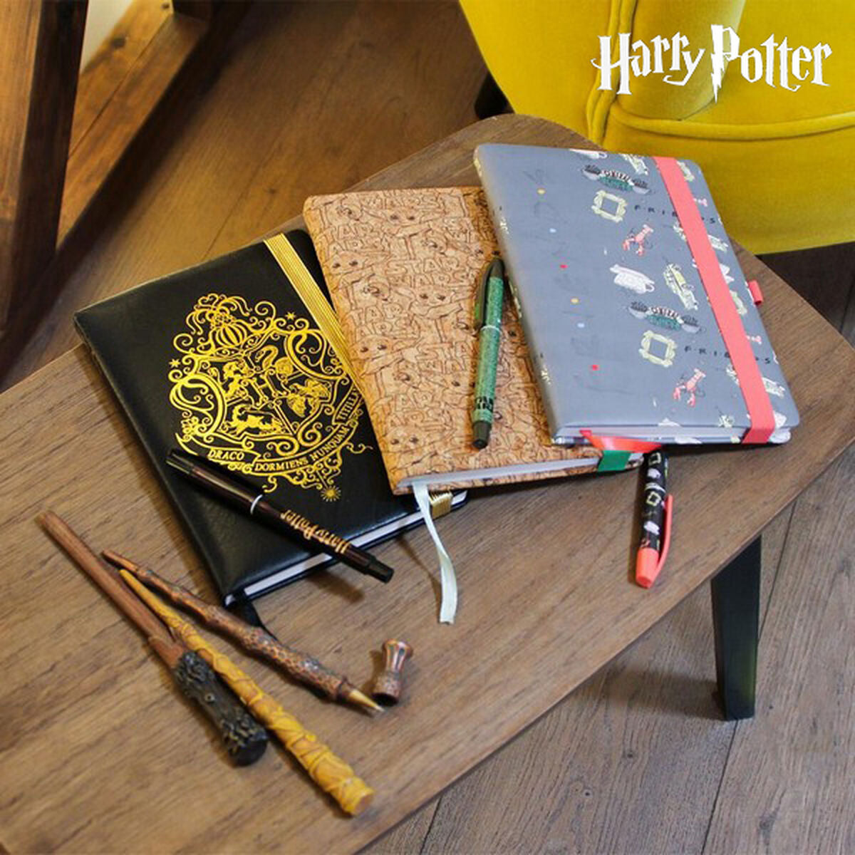 Brevpapper Set Harry Potter Svart-Kontor och Kontorsmaterial, Skol- och utbildningsmaterial-Harry Potter-peaceofhome.se