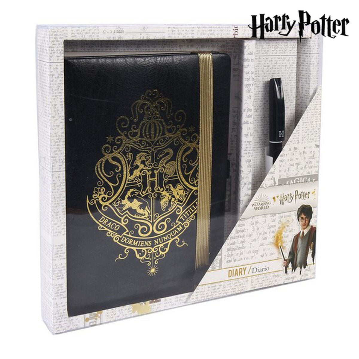 Brevpapper Set Harry Potter Svart-Kontor och Kontorsmaterial, Skol- och utbildningsmaterial-Harry Potter-peaceofhome.se