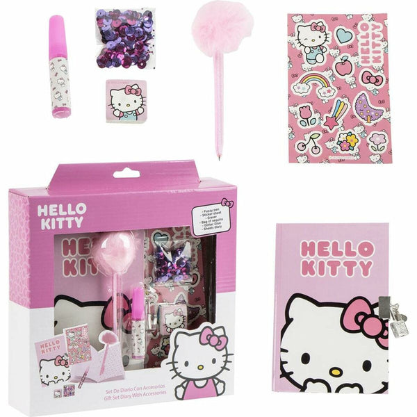 Brevpapper Set Hello Kitty Multicolour-Kontor och Kontorsmaterial, Skol- och utbildningsmaterial-Hello Kitty-peaceofhome.se