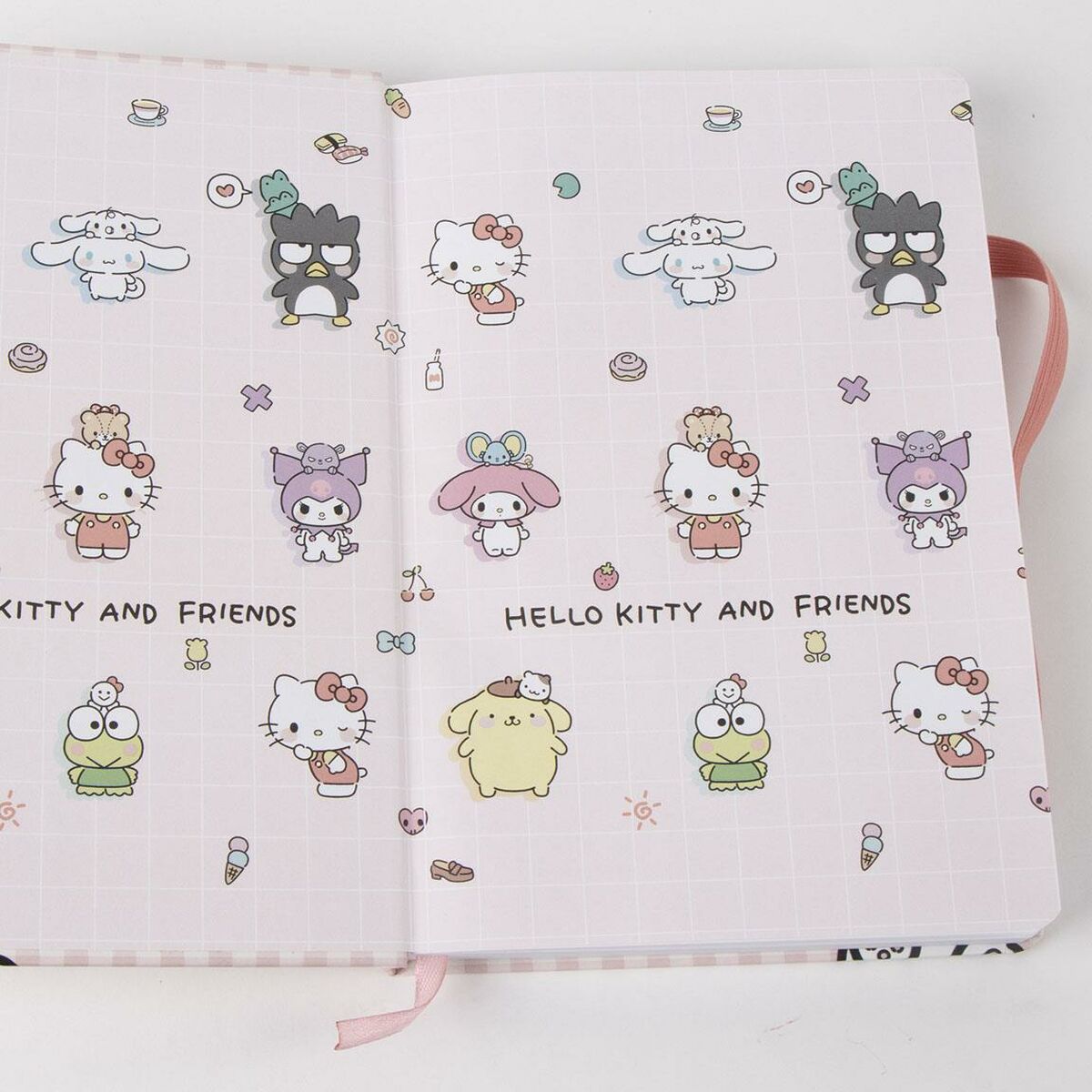 Brevpapper Set Hello Kitty Purpur-Kontor och Kontorsmaterial, Skol- och utbildningsmaterial-Hello Kitty-peaceofhome.se
