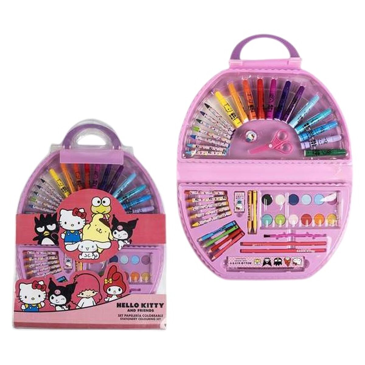 Brevpapper Set Hello Kitty Rosa-Kontor och Kontorsmaterial, Skol- och utbildningsmaterial-Hello Kitty-peaceofhome.se