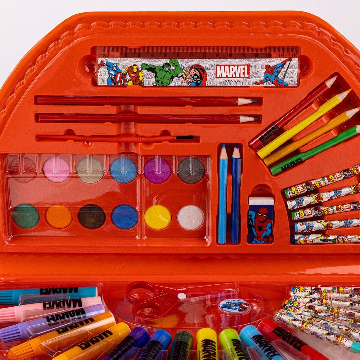 Brevpapper Set Marvel 50 Delar-Kontor och Kontorsmaterial, Skol- och utbildningsmaterial-Marvel-peaceofhome.se