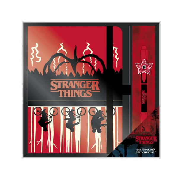 Brevpapper Set Stranger Things 2 Delar Röd-Kontor och Kontorsmaterial, Skol- och utbildningsmaterial-Stranger Things-peaceofhome.se