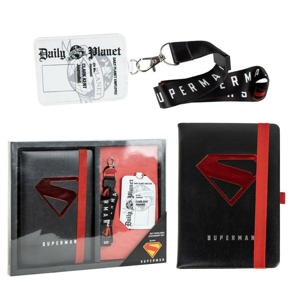 Brevpapper Set Superman Purpur-Kontor och Kontorsmaterial, Skol- och utbildningsmaterial-Superman-peaceofhome.se