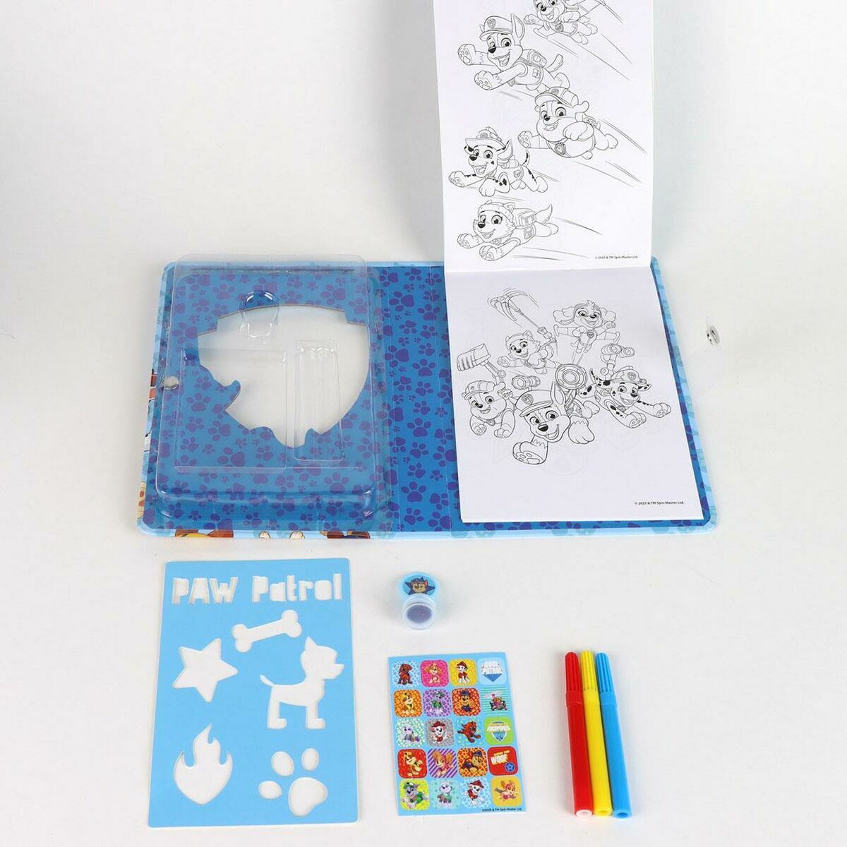 Brevpapper Set The Paw Patrol Multicolour 8 Delar-Kontor och Kontorsmaterial, Skol- och utbildningsmaterial-The Paw Patrol-peaceofhome.se