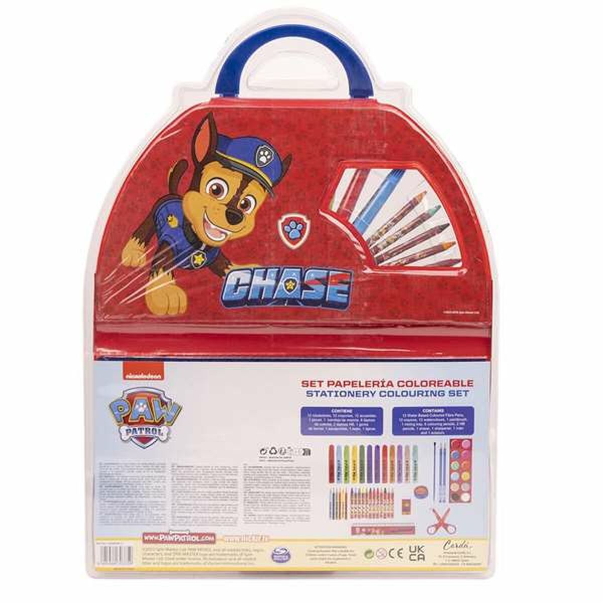 Brevpapper Set The Paw Patrol Portfölj-Kontor och Kontorsmaterial, Skol- och utbildningsmaterial-The Paw Patrol-peaceofhome.se
