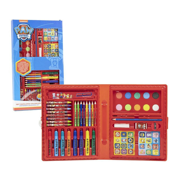 Brevpapper Set The Paw Patrol Portfölj Mörkblå-Kontor och Kontorsmaterial, Skol- och utbildningsmaterial-The Paw Patrol-peaceofhome.se