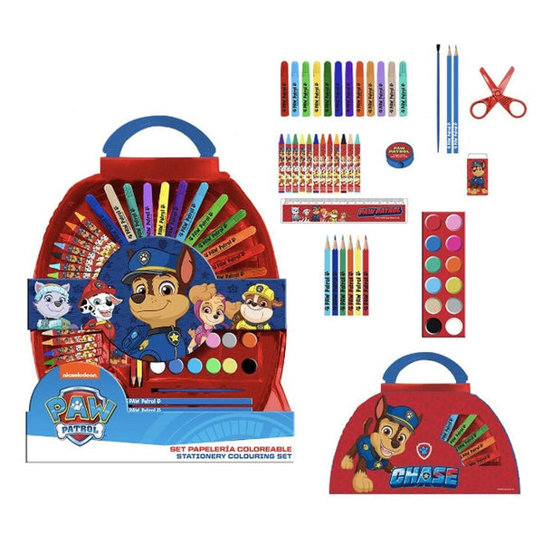 Brevpapper Set The Paw Patrol Portfölj Mörkblå-Kontor och Kontorsmaterial, Skol- och utbildningsmaterial-The Paw Patrol-peaceofhome.se