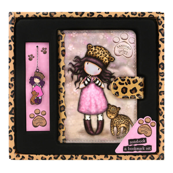 Brevpapper Set Gorjuss Purrrrrfect love Leopard-Kontor och Kontorsmaterial, Skol- och utbildningsmaterial-Gorjuss-peaceofhome.se