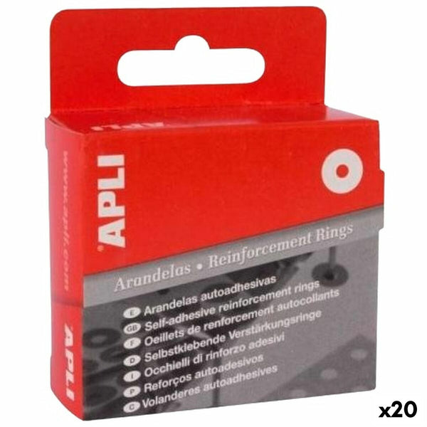 Brickor Apli Transparent 200 Delar (20 antal)-Kontor och Kontorsmaterial, Kontorsmaterial-Apli-peaceofhome.se