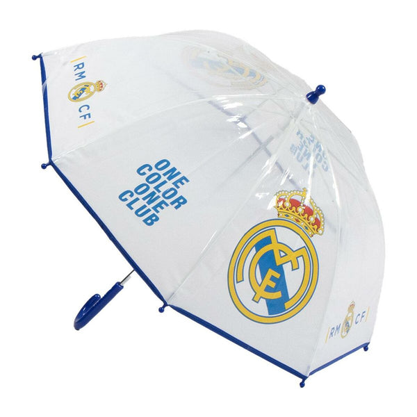 Bubbelparaply Real Madrid C.F. Transparent-Bagage, Paraplyer-Real Madrid C.F.-peaceofhome.se