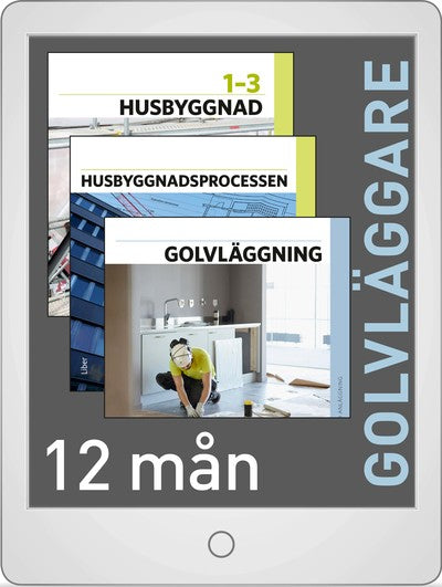 Bygg 724 Yrkesutgång Golvläggare elevlicens 12 mån-Digitala böcker-Liber-peaceofhome.se