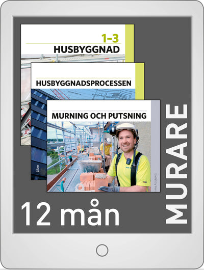 Bygg 724 Yrkesutgång Murare lärarlicens (12 mån)-Digitala böcker-Liber-peaceofhome.se