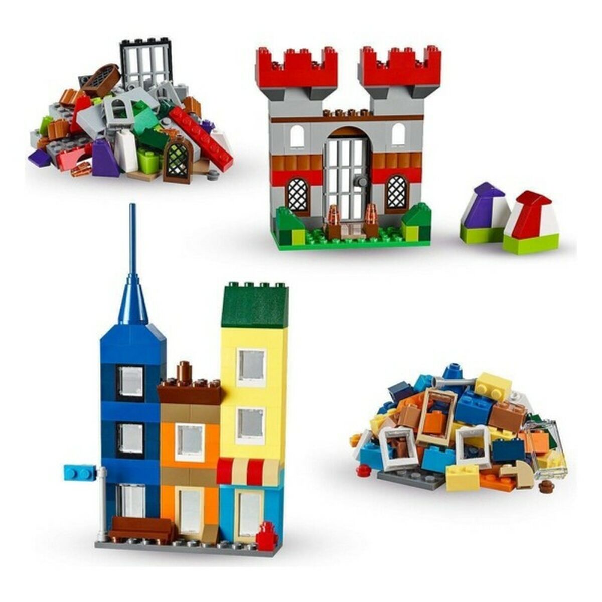 Byggsats Brick Box Lego 10698 Multicolour (790 pcs)-Leksaker och spel-Lego-peaceofhome.se