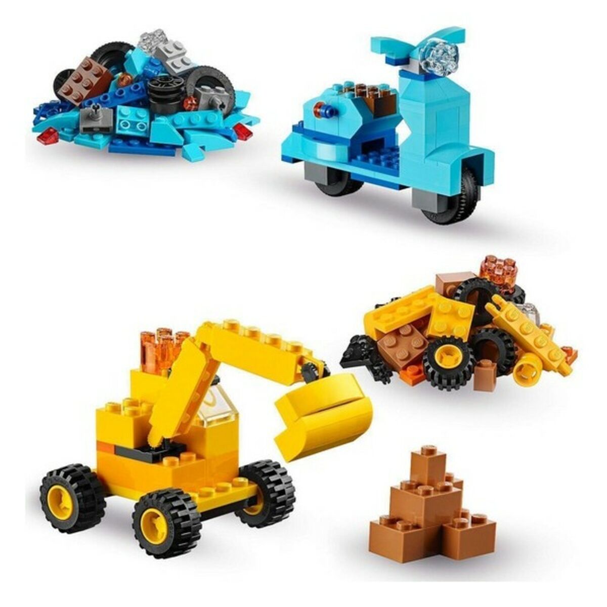 Byggsats Brick Box Lego 10698 Multicolour (790 pcs)-Leksaker och spel-Lego-peaceofhome.se