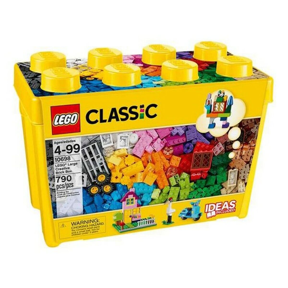 Byggsats Brick Box Lego 10698 Multicolour (790 pcs)-Leksaker och spel-Lego-peaceofhome.se