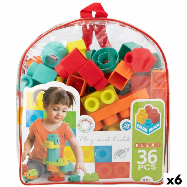 Byggsats Color Block Väska 36 Delar (6 antal)-Leksaker och spel-Color Block-peaceofhome.se