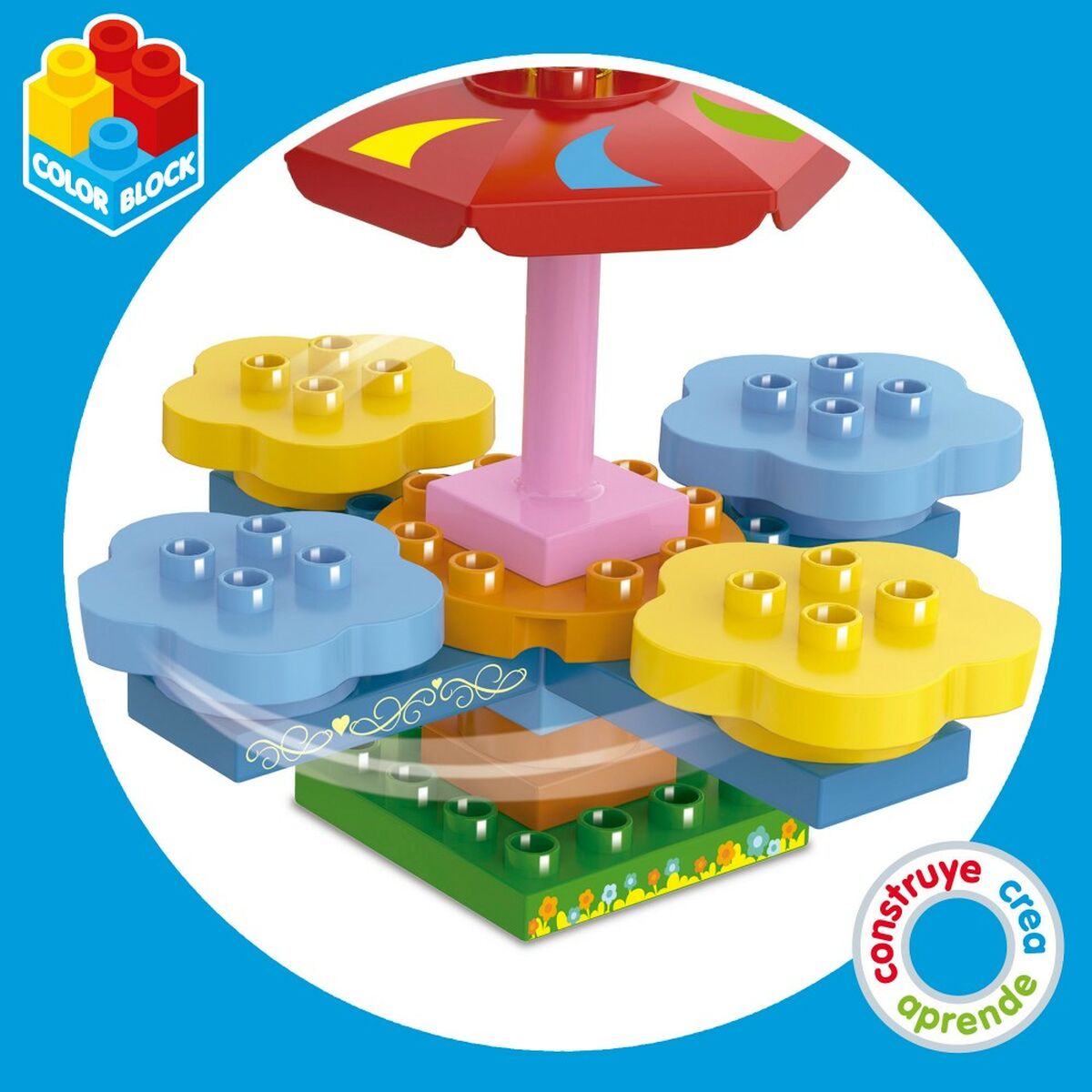 Byggsats Colorbaby Playground 50 Delar (2 antal)-Leksaker och spel-Colorbaby-peaceofhome.se