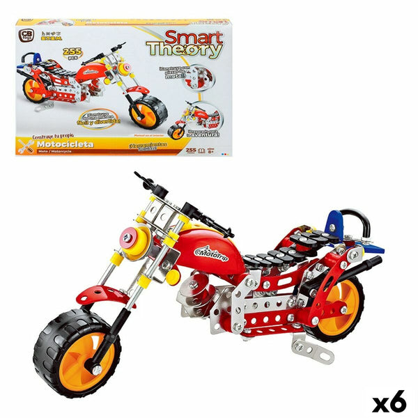 Byggsats Colorbaby Smart Theory 255 Delar Motorcykel (6 antal)-Leksaker och spel-Colorbaby-peaceofhome.se