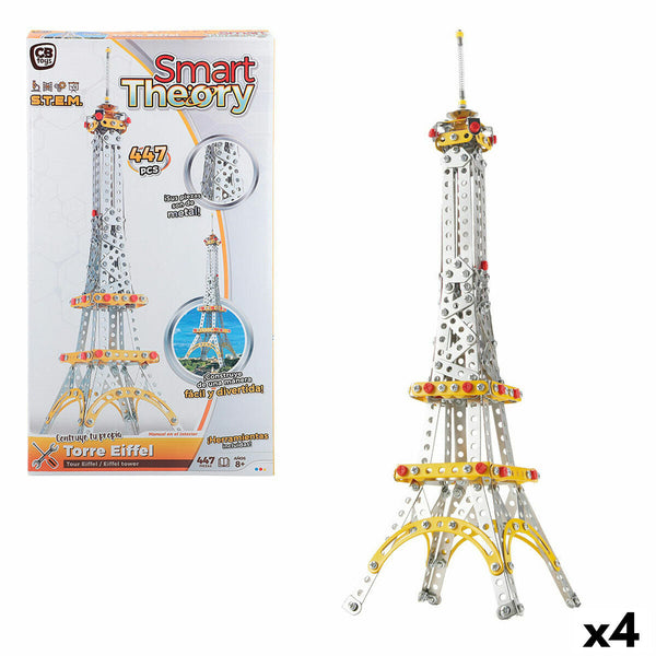 Byggsats Colorbaby Tour Eiffel 447 Delar (4 antal)-Leksaker och spel-Colorbaby-peaceofhome.se