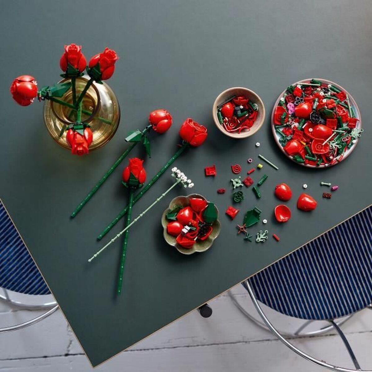 Byggsats Lego 10328 Bouquet of Roses Multicolour 822 Delar-Leksaker och spel-Lego-peaceofhome.se