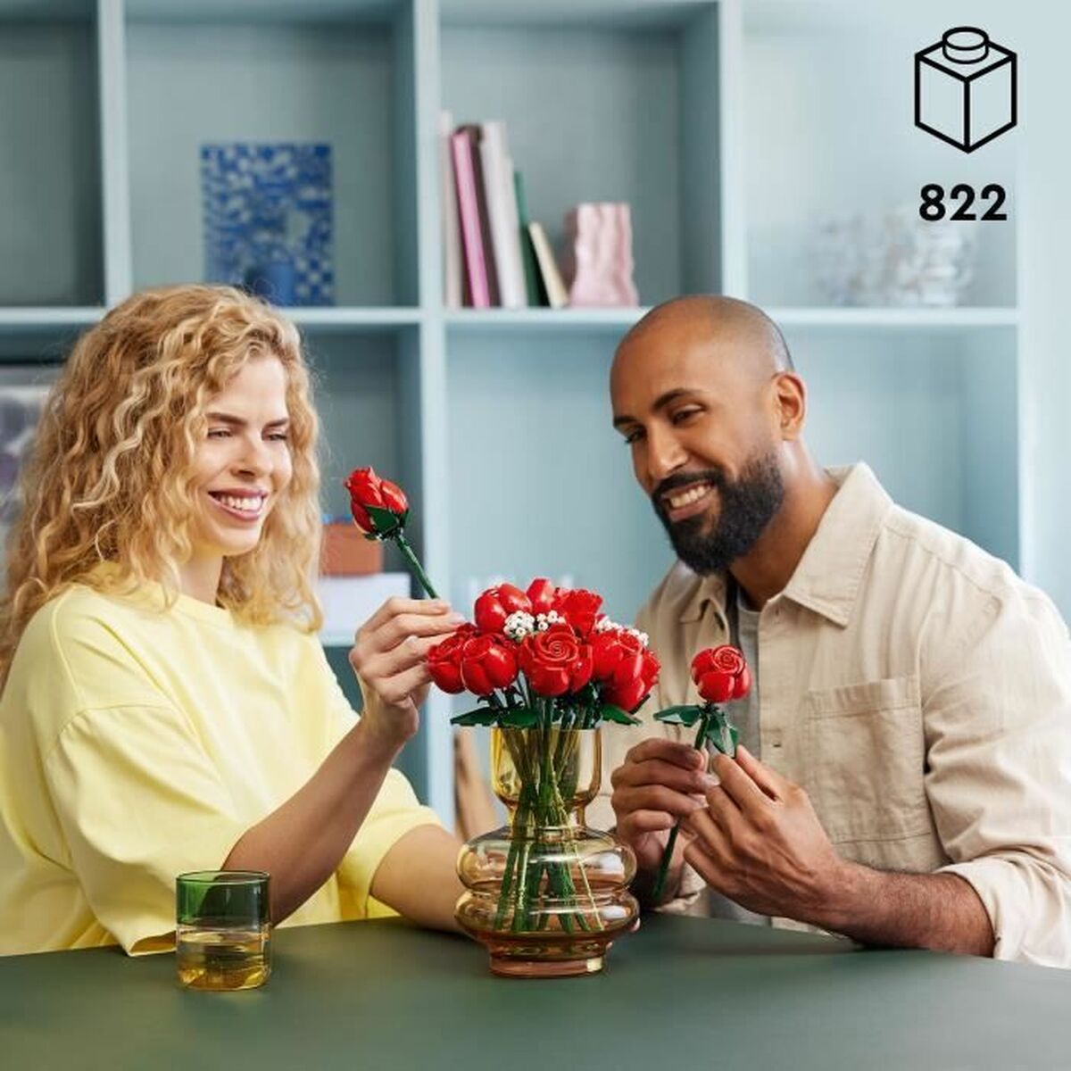 Byggsats Lego 10328 Bouquet of Roses Multicolour 822 Delar-Leksaker och spel-Lego-peaceofhome.se