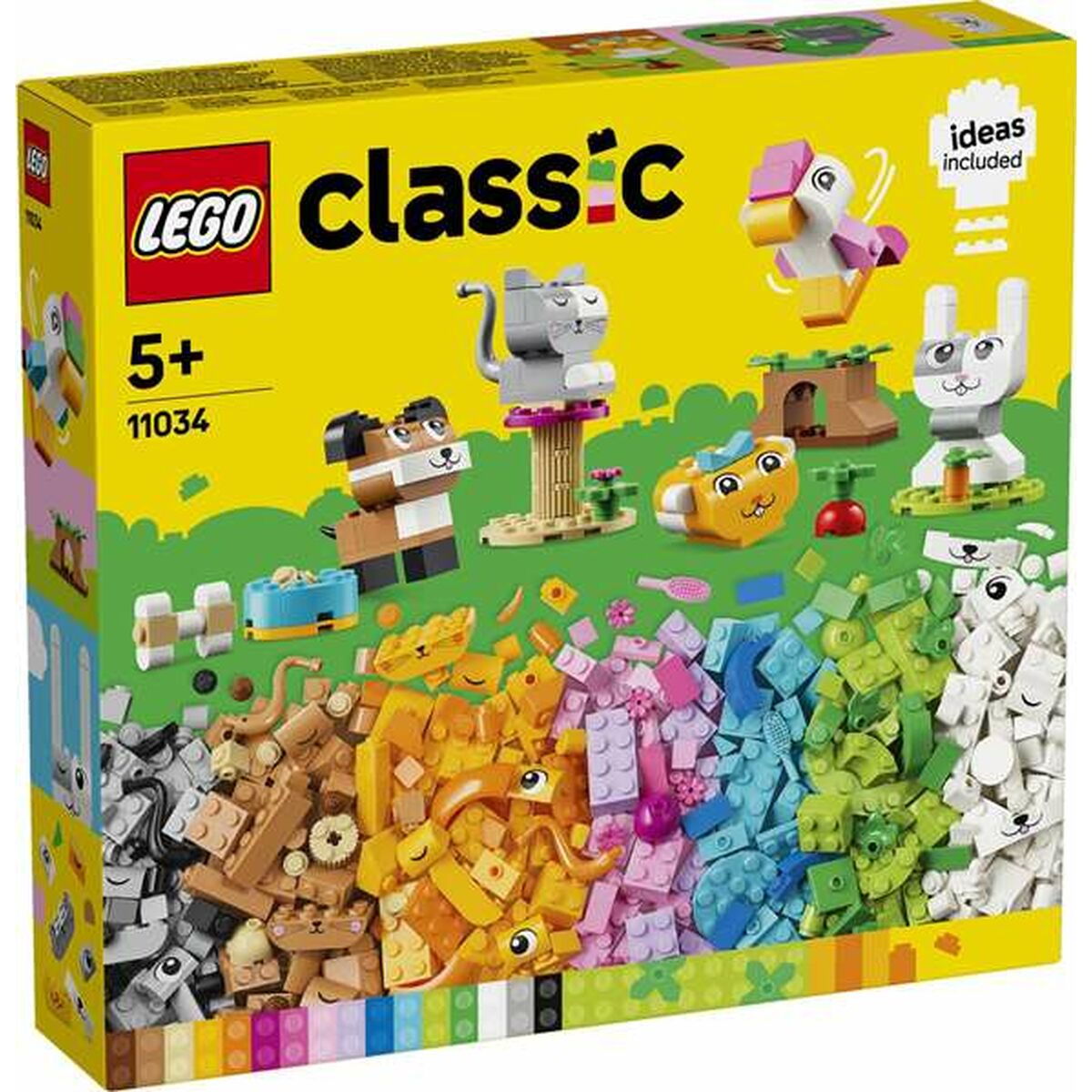 Byggsats Lego 11034 Classic Multicolour 450 Delar-Leksaker och spel-Lego-peaceofhome.se