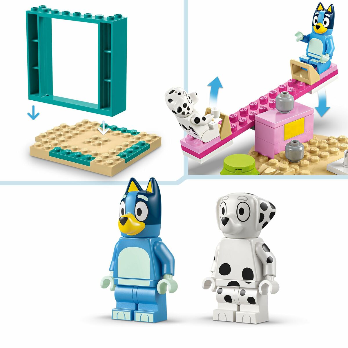 Byggsats Lego 11201 Playground Fun with Bluey and Chloe 104 Delar-Leksaker och spel-Lego-peaceofhome.se