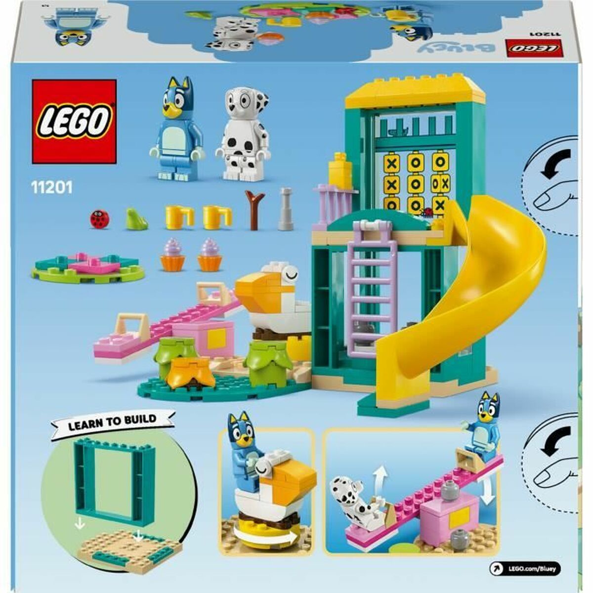 Byggsats Lego 11201 Playground Fun with Bluey and Chloe 104 Delar-Leksaker och spel-Lego-peaceofhome.se