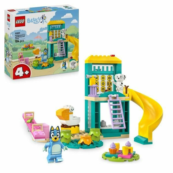 Byggsats Lego 11201 Playground Fun with Bluey and Chloe 104 Delar-Leksaker och spel-Lego-peaceofhome.se