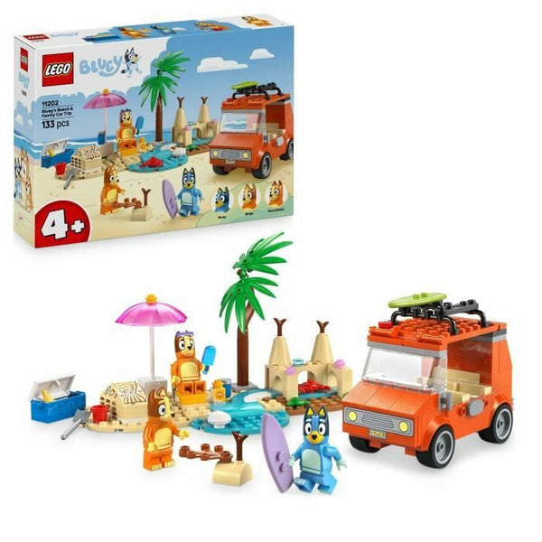 Byggsats Lego 11202 Bluey's Beach & Family Car Trip 133 Delar-Leksaker och spel-Lego-peaceofhome.se