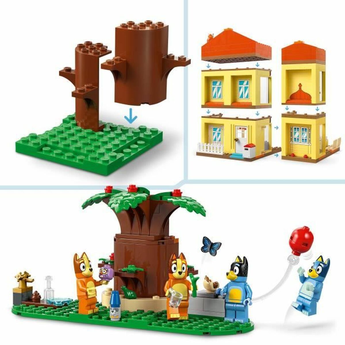 Byggsats Lego 11203 Bluey's Family House 382 Delar-Leksaker och spel-Lego-peaceofhome.se