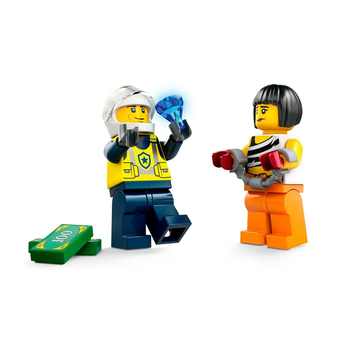 Byggsats Lego 60415 Police Car and Muscle Car Chase Multicolour 213 piezas-Leksaker och spel-Lego-peaceofhome.se