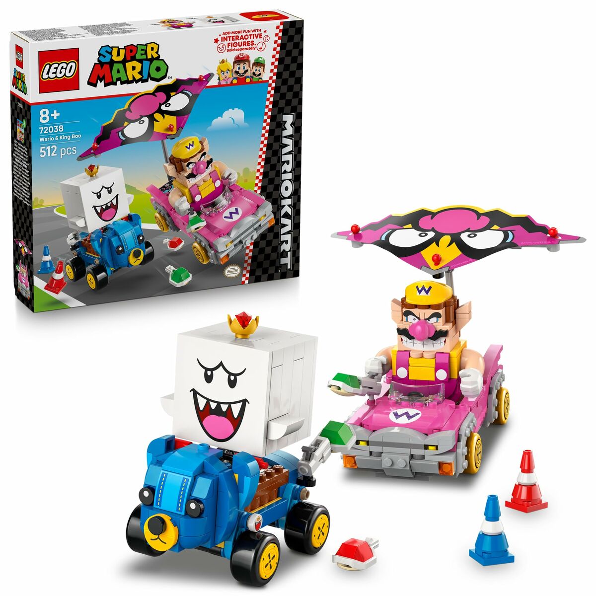 Byggsats Lego 72038 Wario and King Boo 512 Delar-Leksaker och spel-Lego-peaceofhome.se