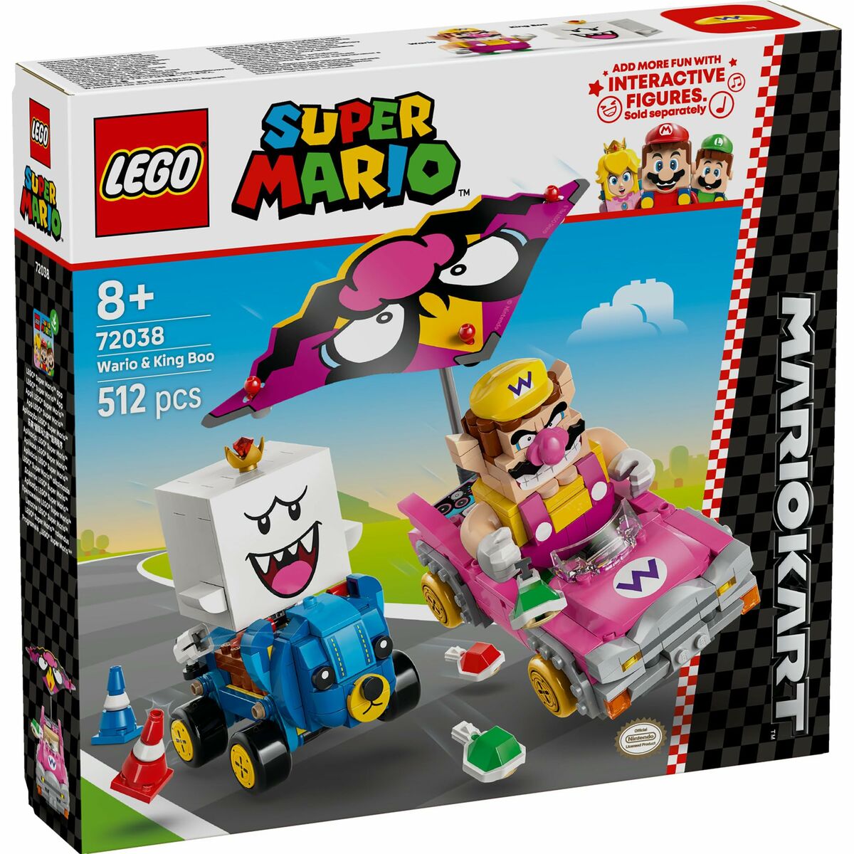 Byggsats Lego 72038 Wario and King Boo 512 Delar-Leksaker och spel-Lego-peaceofhome.se