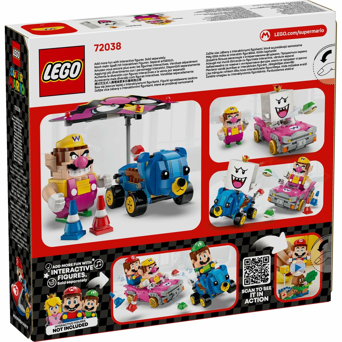 Byggsats Lego 72038 Wario and King Boo 512 Delar-Leksaker och spel-Lego-peaceofhome.se