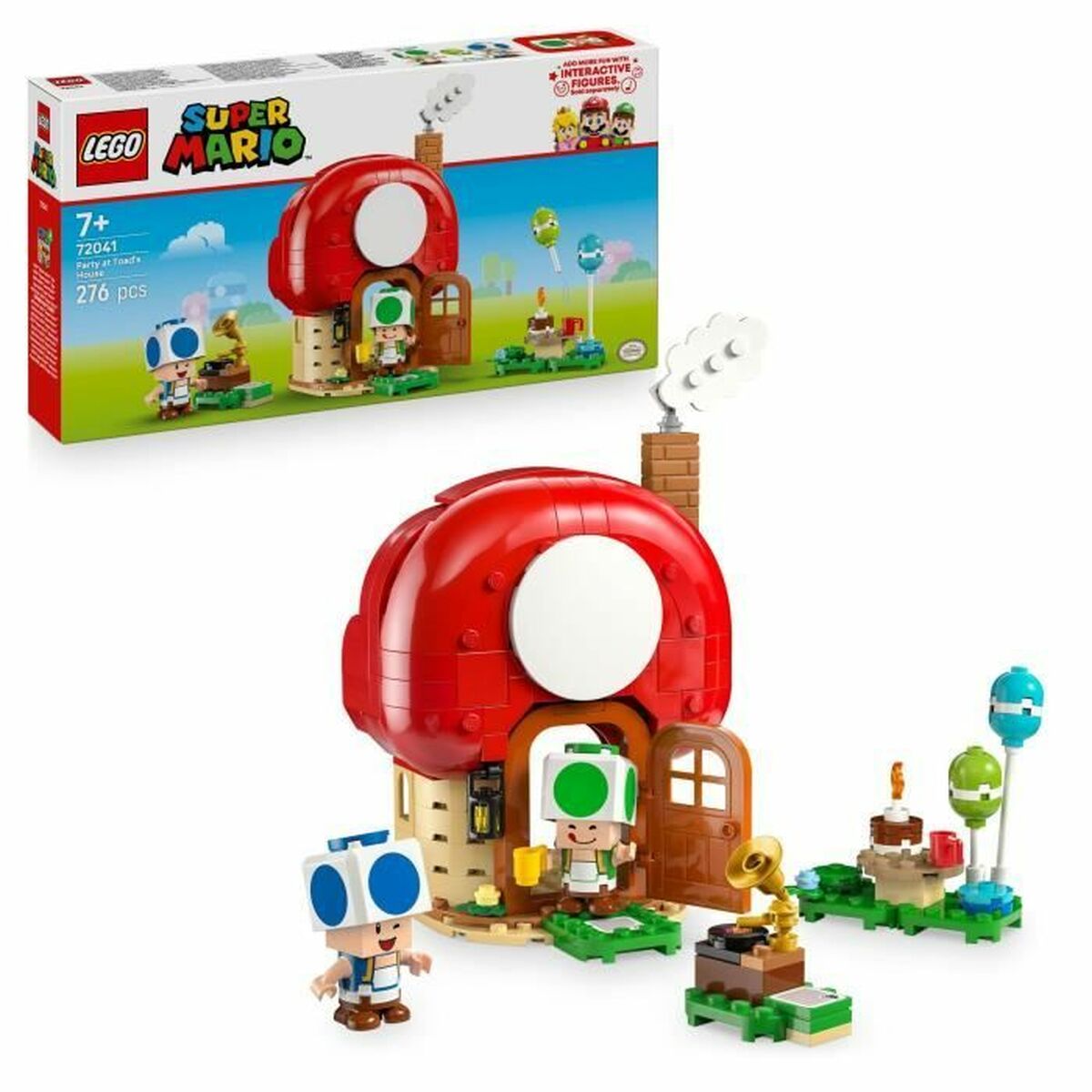 Byggsats Lego 72041 Party at Toad's House 276 Delar-Leksaker och spel-Lego-peaceofhome.se