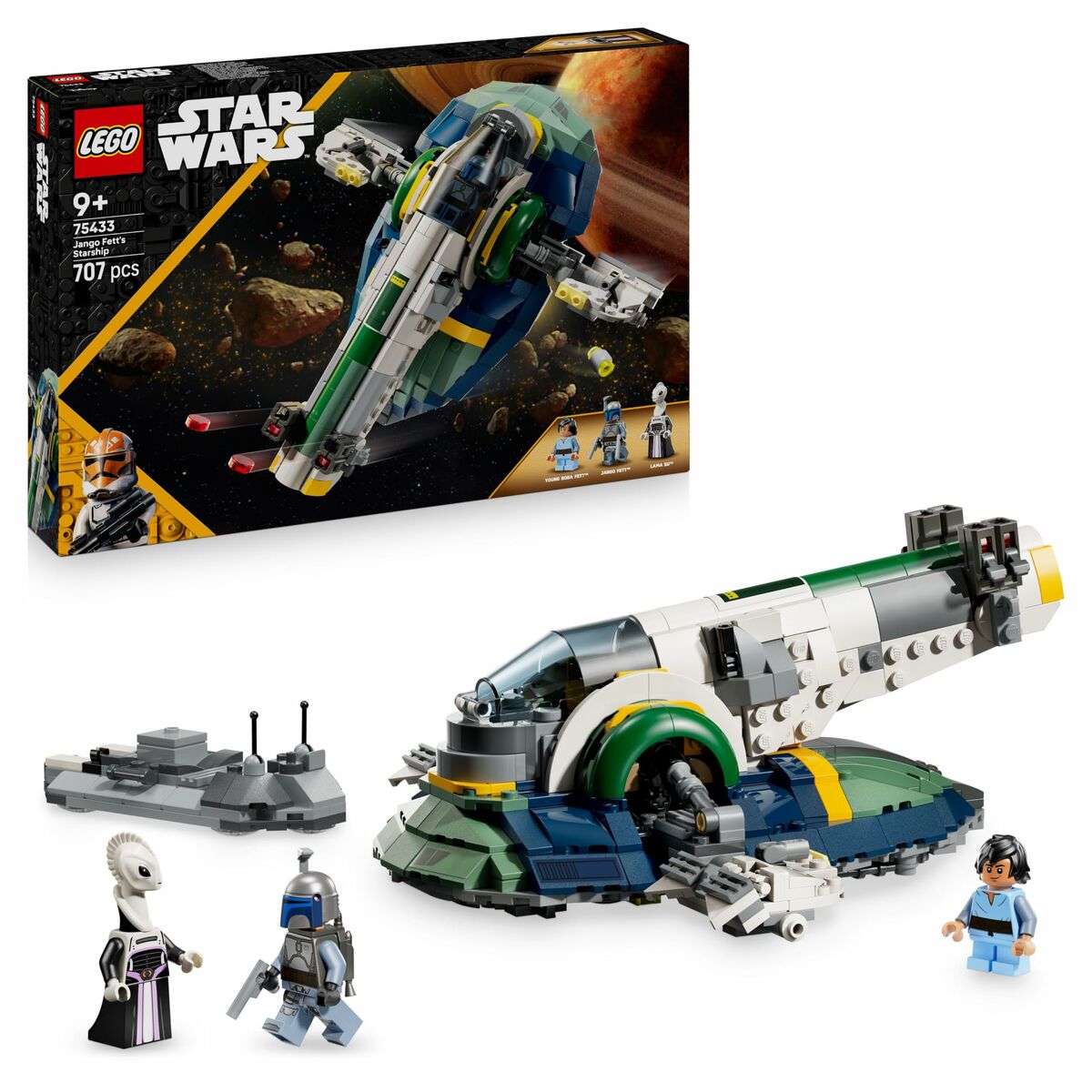 Byggsats Lego 75433 Jango Fett's Starship 707 Delar-Leksaker och spel-Lego-peaceofhome.se